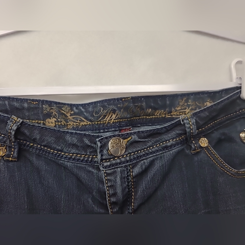 Vintage Apple Bottoms Women's Blue‎ Jeans 11/12 - Picture 4 of 15